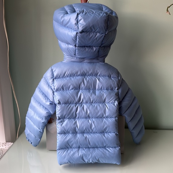 Ralph Lauren Light Blue girls Puffer Jacket - Picture 6 of 6
